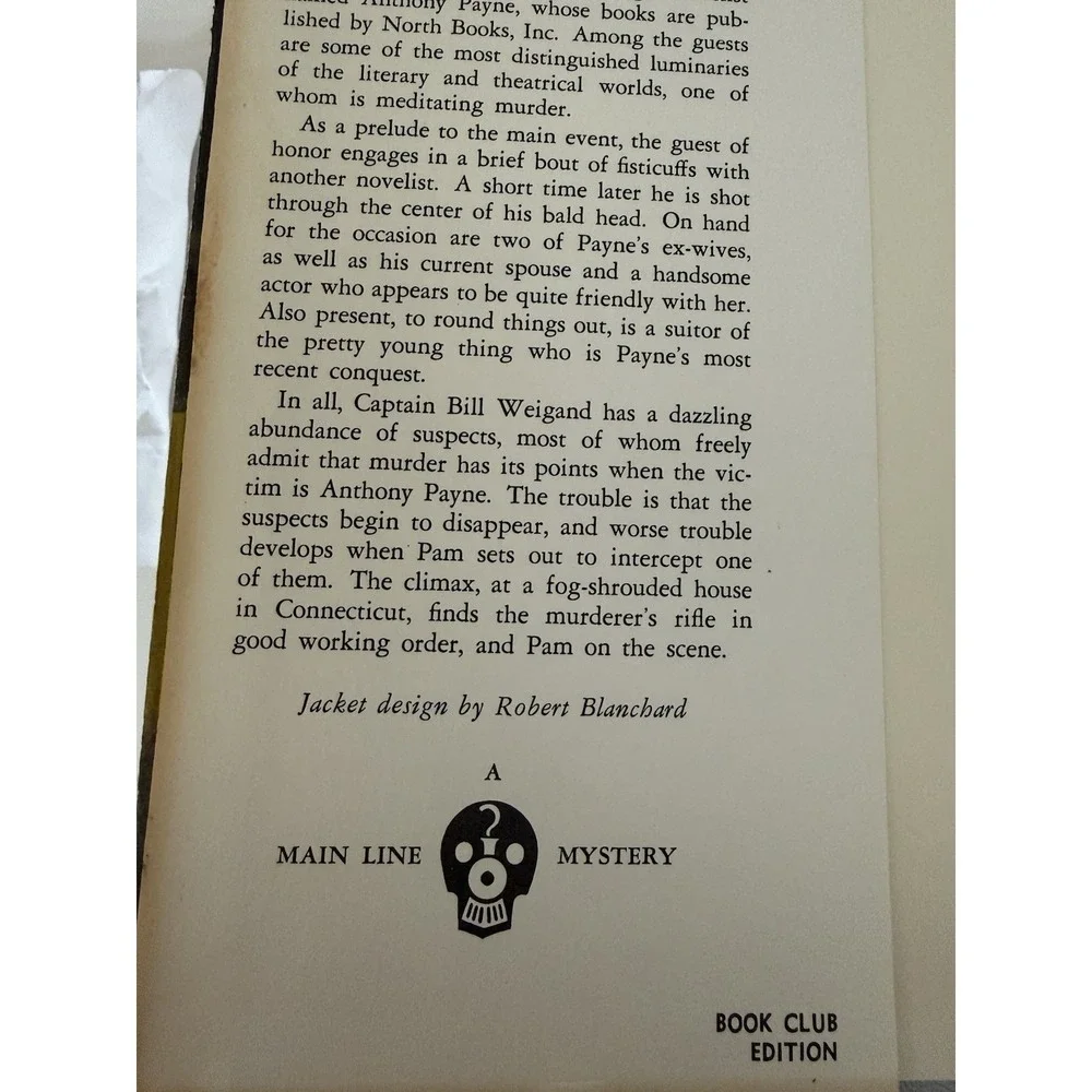 Murder Has Its Points, Lockridge, Mr. & Mrs.‎ North Mystery 1961 Hardcover, BCE